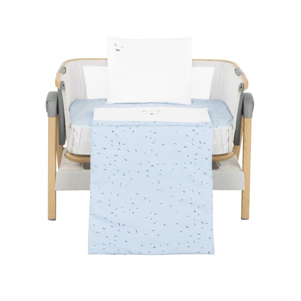 Kikka Boo Σετ Προίκας Μωρού 5 τεμ. για Λίκνο Bear With me Blue (41101050067) Kikka Boo Σετ Προίκας Μωρού 5 τεμ. για Λίκνο Bear With me Blue (41101050067)