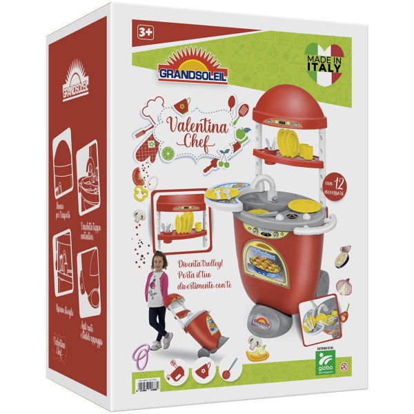 Globo Κουζίνα και τρόλεϊ Valentina Chef (418689) Globo Κουζίνα και τρόλεϊ Valentina Chef (418689)