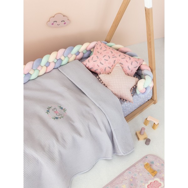 Palamaiki Home Κουβέρτα Πικέ Bebe Blanket Candy Lilac (5205857261658) Palamaiki Home Κουβέρτα Πικέ Bebe Blanket Candy Lilac (5205857261658)