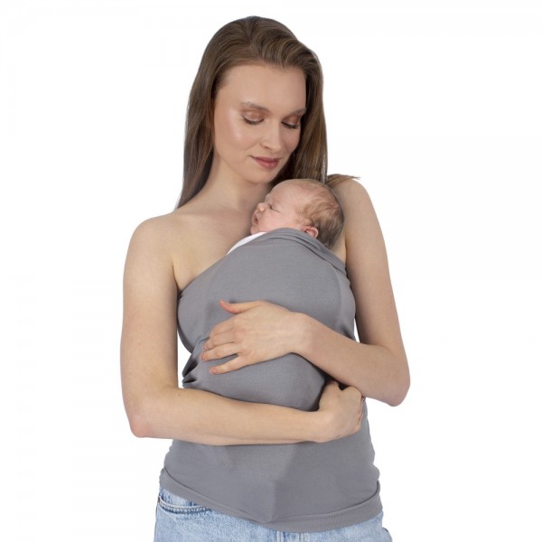 Sevi Bebe Skin To Skin Sling Grey (573-13) Sevi Bebe Skin To Skin Sling Grey (573-13)