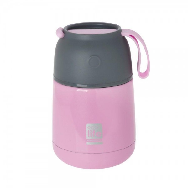Eco Life Θερμός Φαγητού 450ml Baby Pink (33-BO-9076) Eco Life Θερμός Φαγητού 450ml Baby Pink (33-BO-9076)