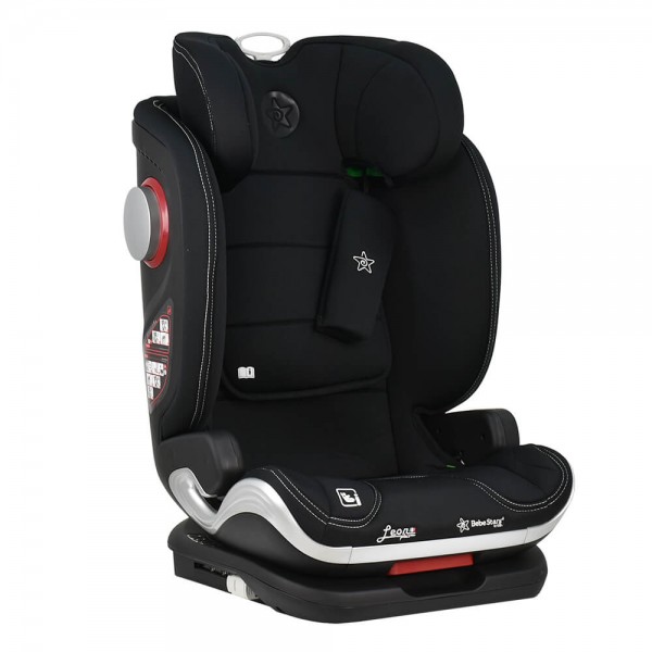 Bebestars Κάθισμα Αυτοκινήτου Leon Plus i-Size 100-150cm  Black (944-188) Bebestars Κάθισμα Αυτοκινήτου Leon Plus i-Size 100-150cm  Black (944-188)