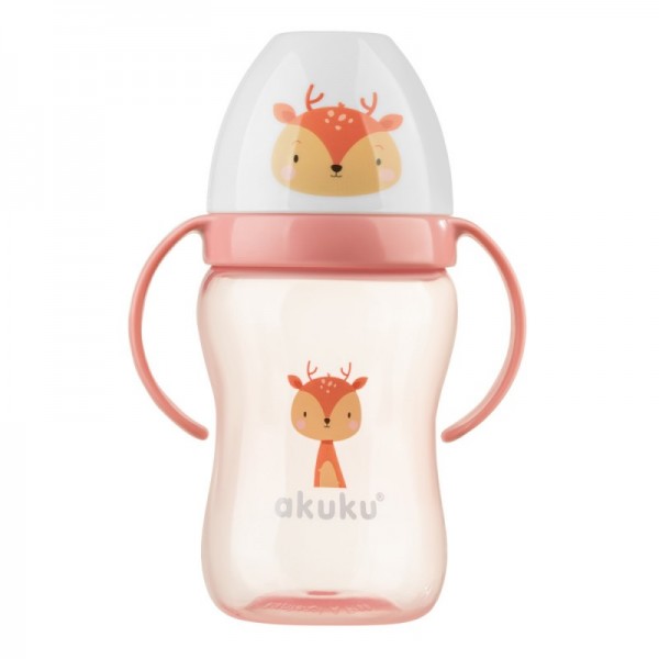 Akuku Ποτηράκι Non Spill 240 ml Deer (A0221) Akuku Ποτηράκι Non Spill 240 ml Deer (A0221)
