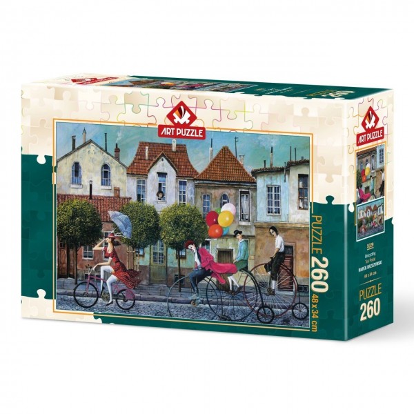 Art Puzzle: 260 τμχ Unicycling - Marek Brzozowski (ART5029) Art Puzzle: 260 τμχ Unicycling - Marek Brzozowski (ART5029)