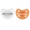 Chicco Πιπίλα PhysioForma Soft Luxe 6-16m orange-grey (2TMX) ( C60-73033-31)