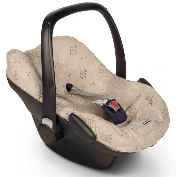 Dooky Car Seat Cover (Egg) 0 Romantic Leaves Beige (DK-126833) Dooky Car Seat Cover (Egg) 0 Romantic Leaves Beige (DK-126833)