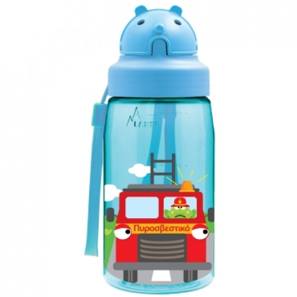 Laken Παγούρι Οχήματα Tritan 450ml - Πώμα OBY (GROBY06) Laken Παγούρι Οχήματα Tritan 450ml - Πώμα OBY (GROBY06)