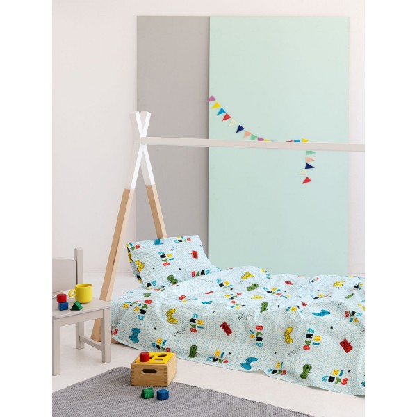 Palamaiki Home Σεντόνια Σετ 3 Τεμαχίων για Βρεφικό Κρεβατάκι My Kingdom Boy (MK755) Palamaiki Home Σεντόνια Σετ 3 Τεμαχίων για Βρεφικό Κρεβατάκι My Kingdom Boy (MK755)