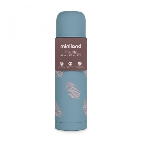 Miniland Θερμός Νερού Thermy Palms 500ml (ML89436) Miniland Θερμός Νερού Thermy Palms 500ml (ML89436)