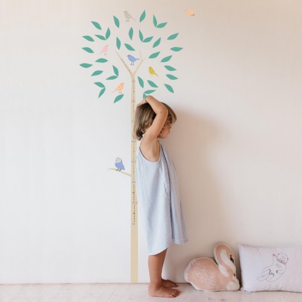 Mimi'lou: Αυτοκόλλητα τοίχου Wallgames "Tree Height Chart" (MML-ART447) Mimi'lou: Αυτοκόλλητα τοίχου Wallgames "Tree Height Chart" (MML-ART447)