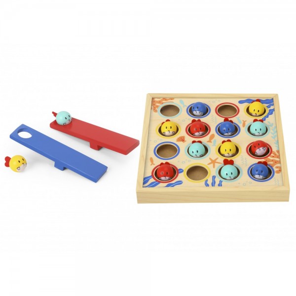 Tooky Toys Ξύλινο Επιτραπέζιο Ιπτάμενα Ψαράκια (TF980) Tooky Toys Ξύλινο Επιτραπέζιο Ιπτάμενα Ψαράκια (TF980)