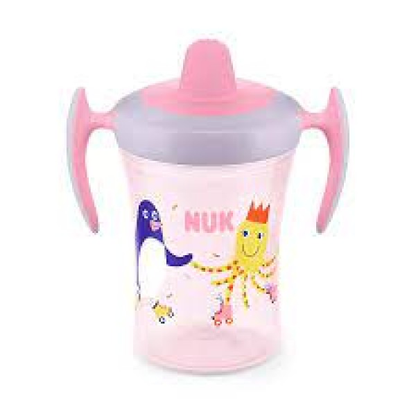 Nuk Παιδικό Ποτηράκι Nuk Trainer Cup 230ml Ροζ (10751140) Nuk Παιδικό Ποτηράκι Nuk Trainer Cup 230ml Ροζ (10751140)