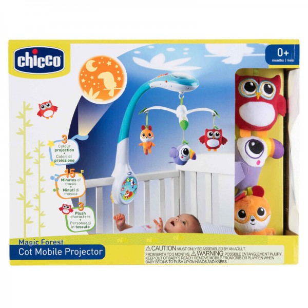 Chicco Παιχνίδι Κούνιας Με Προβολέα Μαγικό Δάσος ( Y01-11350-00) Chicco Παιχνίδι Κούνιας Με Προβολέα Μαγικό Δάσος ( Y01-11350-00)