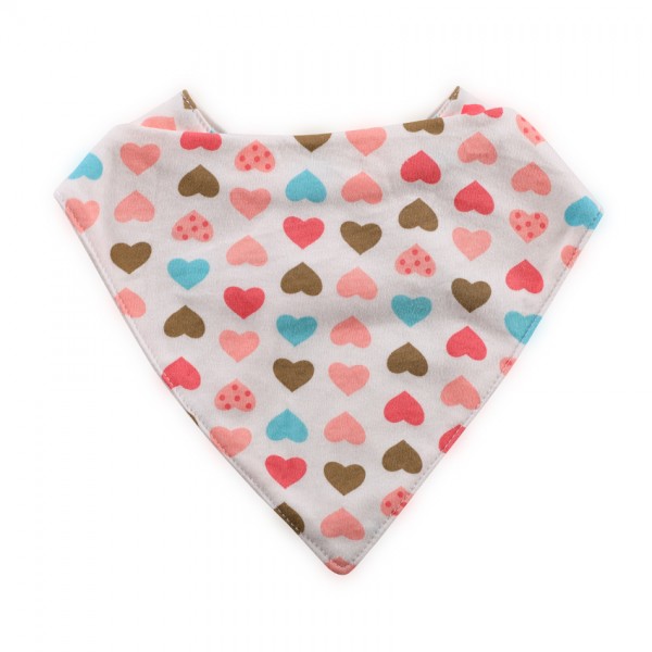 Lolleri Βαμβακερή Σαλιάρα Banana Pink Hearts (1026016) Lolleri Βαμβακερή Σαλιάρα Banana Pink Hearts (1026016)