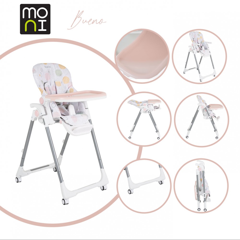 Moni Καρεκλάκι Φαγητού Bueno Pink (3801005151080) Moni Καρεκλάκι Φαγητού Bueno Pink (3801005151080)