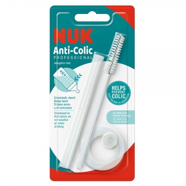 Nuk Anti-Colic Proffesional Σετ Ανταλλακτικών με Βουρτσάκι (10255626) Nuk Anti-Colic Proffesional Σετ Ανταλλακτικών με Βουρτσάκι (10255626)