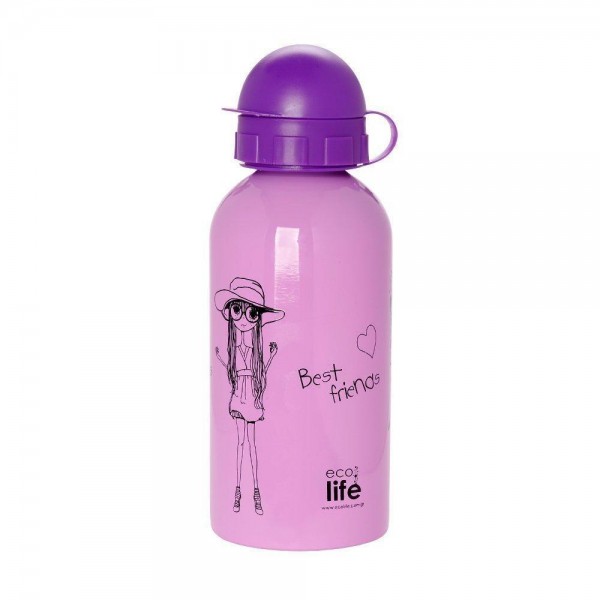 Life Green Mεταλλικό ανοξείδωτο μπουκάλι 500ml Fashion (33-BO-2009) Life Green Mεταλλικό ανοξείδωτο μπουκάλι 500ml Fashion (33-BO-2009)