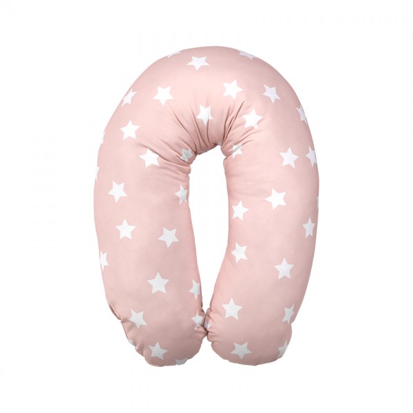 Lorelli Μαξιλάρι Θηλασμού  190cm Ranforce Stars Pale Blush (20810063502) Lorelli Μαξιλάρι Θηλασμού  190cm Ranforce Stars Pale Blush (20810063502)