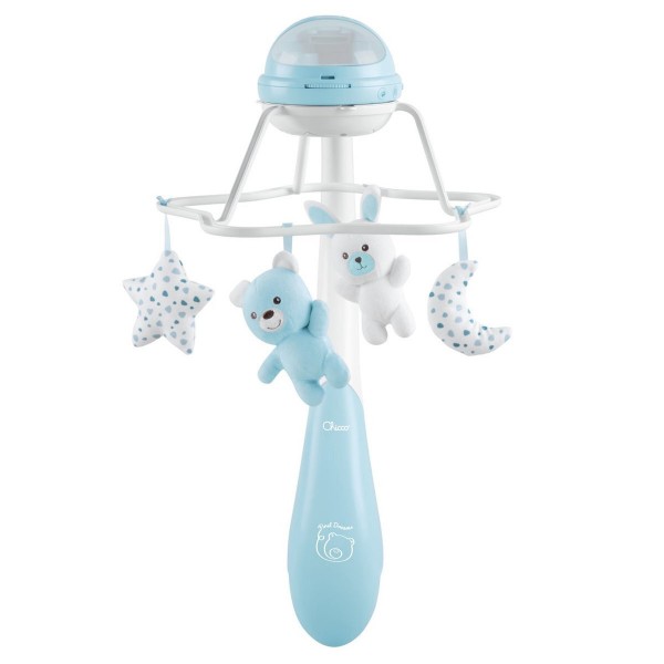 Chicco Παιχνίδι Κούνιας-Προβολέας Rainbow Σιελ  (Y01-11041-20) Chicco Παιχνίδι Κούνιας-Προβολέας Rainbow Σιελ  (Y01-11041-20)