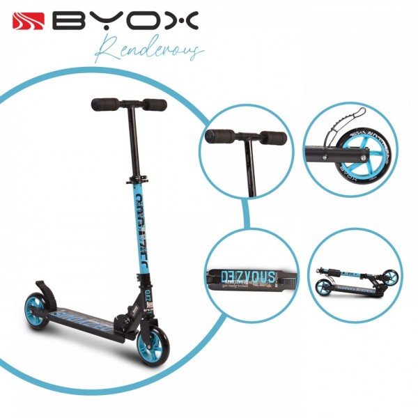 Scooter Rendevous Byox - Blue (3800146225896) Scooter Rendevous Byox - Blue (3800146225896)