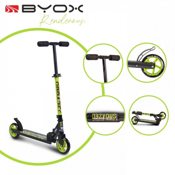 Scooter Rendevous Byox - Green (3800146225346) Scooter Rendevous Byox - Green (3800146225346)