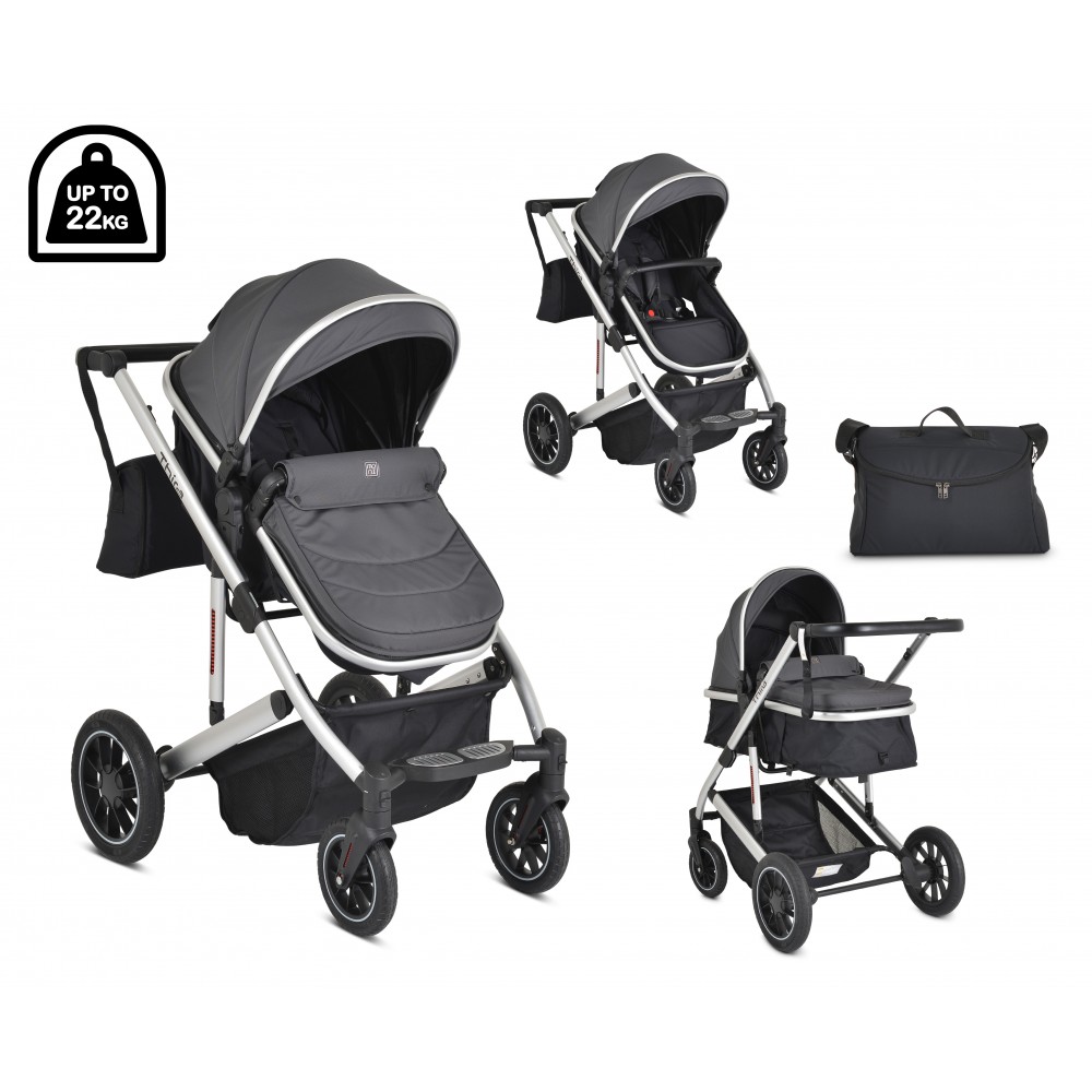 Cangaroo Καρότσι Thira 3 σε 1 Grey (3800146236045-1) Cangaroo Καρότσι Thira 3 σε 1 Grey (3800146236045-1)