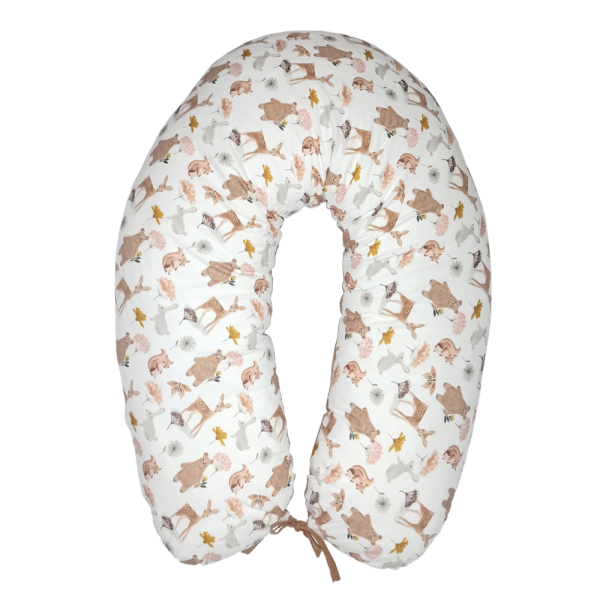 Baby Star Μαξιλάρι Θηλασμού 180cm Forest Friends (Δ058-FOREST FRIENDS)