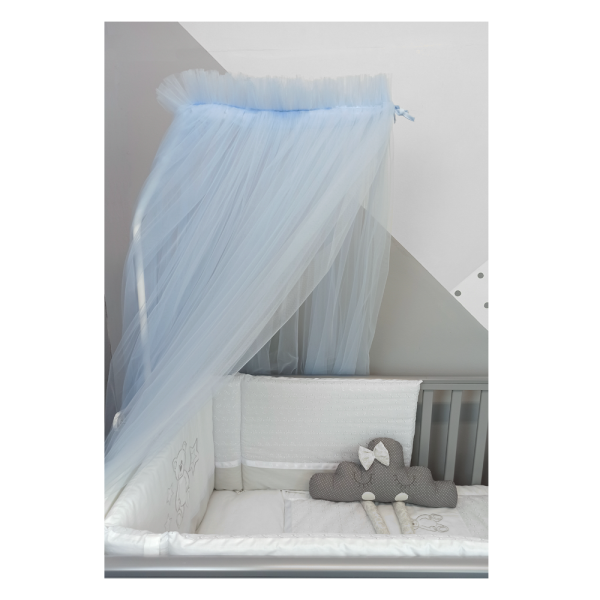 Babystar Koυνουπιέρα Elegant Με Τούλι Σιελ (7213Σ) Babystar Koυνουπιέρα Elegant Με Τούλι Σιελ (7213Σ)