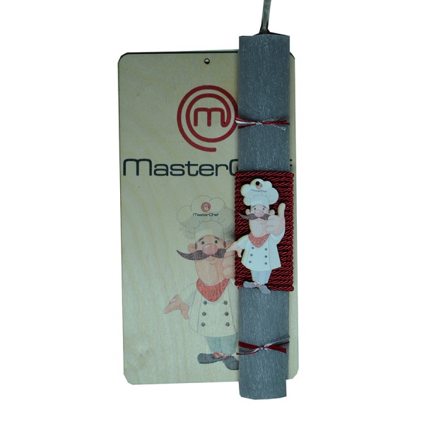 Χειροποίητη Αρωματική Λαμπάδα MasterChef  Με Ξύλινη Βάση που κρεμιέται ως διακοσμητικό Καδράκι (2024273) Χειροποίητη Αρωματική Λαμπάδα MasterChef  Με Ξύλινη Βάση που κρεμιέται ως διακοσμητικό Καδράκι (2024273)