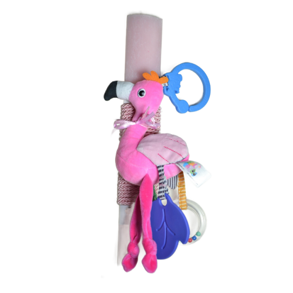 Χειροποίητη Αρωματική Λαμπάδα Με Λούτρινο flamigo (2024299) Χειροποίητη Αρωματική Λαμπάδα Με Λούτρινο flamigo (2024299)