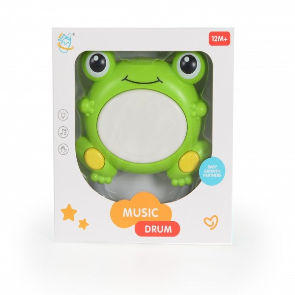 Moni Παιχνίδι Τύμπανο με Ήχους Toy drum Frog MBX06-1(3800146269487) Moni Παιχνίδι Τύμπανο με Ήχους Toy drum Frog MBX06-1(3800146269487)