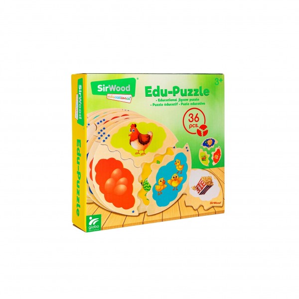 SirWood  Evolution Puzzle 12 Ξύλινα Puzzle των  3 τεμαχίων (408895) SirWood  Evolution Puzzle 12 Ξύλινα Puzzle των  3 τεμαχίων (408895)