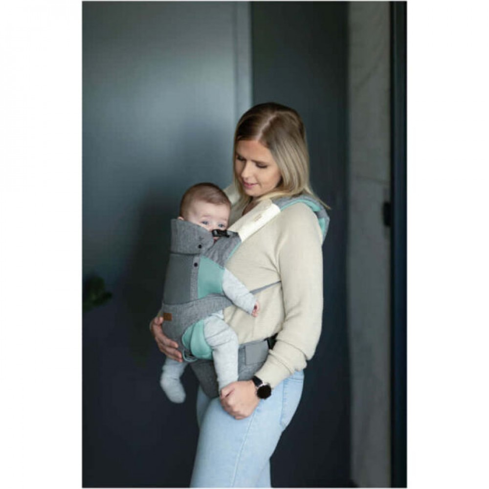 Free On Εργονομικός Μάρσιπος Easy Move 3in1 Grey-Mint (46057)