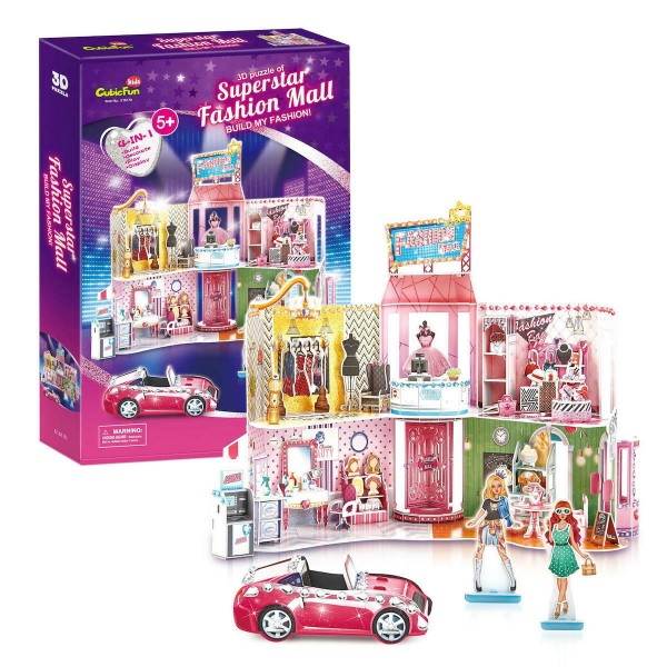 Cubic Fun 3D Πάζλ E1617H Super Star Fashion Mall (420093) Cubic Fun 3D Πάζλ E1617H Super Star Fashion Mall (420093)