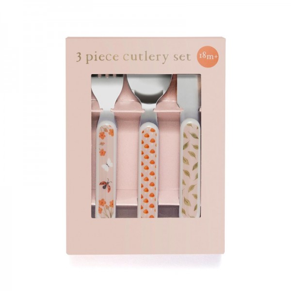 Σετ μαχαιροπήρουνα Cuterly set animal craddle pink (PTM-CS14) Σετ μαχαιροπήρουνα Cuterly set animal craddle pink (PTM-CS14)