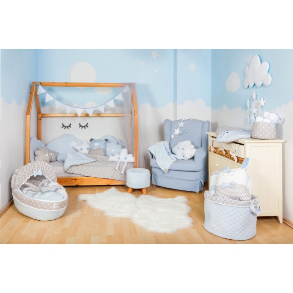 Baby Star Προίκα Μωρού 7 τμχ Cloud Σιελ (SFC-B) Baby Star Προίκα Μωρού 7 τμχ Cloud Σιελ (SFC-B)