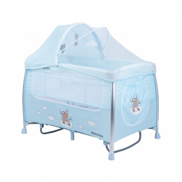 Kikkaboo Παρκοκρέβατο Dreamy Bear Mint 2 Επιπέδων (31003010089) Kikkaboo Παρκοκρέβατο Dreamy Bear Mint 2 Επιπέδων (31003010089)