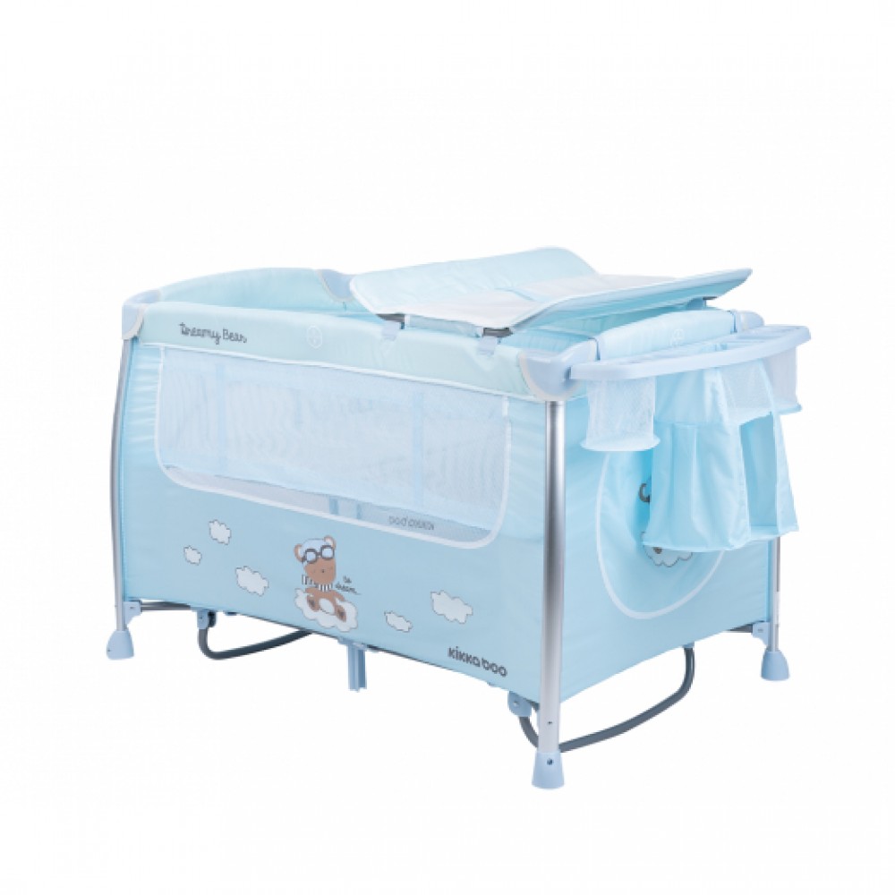 Kikkaboo Παρκοκρέβατο Dreamy Bear Mint 2 Επιπέδων (31003010089) Kikkaboo Παρκοκρέβατο Dreamy Bear Mint 2 Επιπέδων (31003010089)