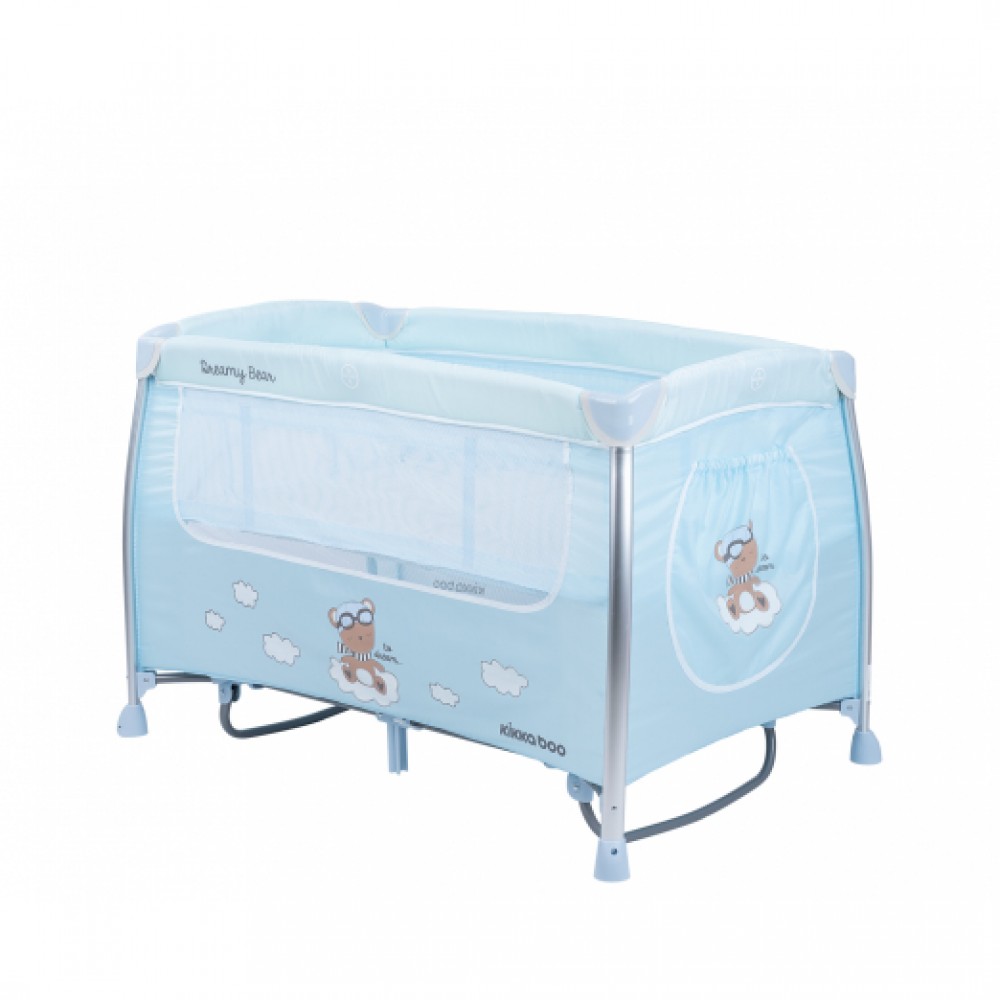 Kikkaboo Παρκοκρέβατο Dreamy Bear Mint 2 Επιπέδων (31003010089) Kikkaboo Παρκοκρέβατο Dreamy Bear Mint 2 Επιπέδων (31003010089)