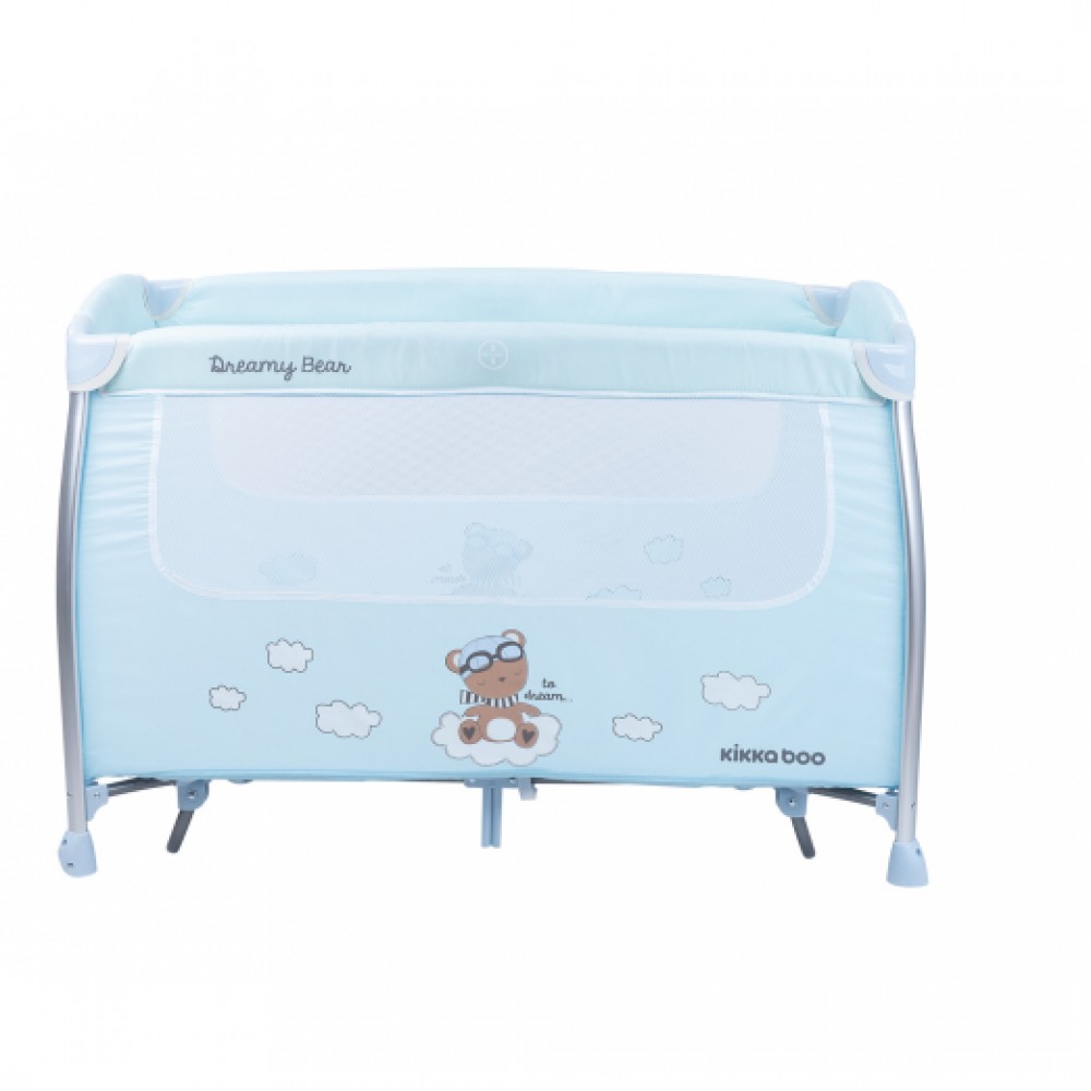 Kikkaboo Παρκοκρέβατο Dreamy Bear Mint 2 Επιπέδων (31003010089) Kikkaboo Παρκοκρέβατο Dreamy Bear Mint 2 Επιπέδων (31003010089)