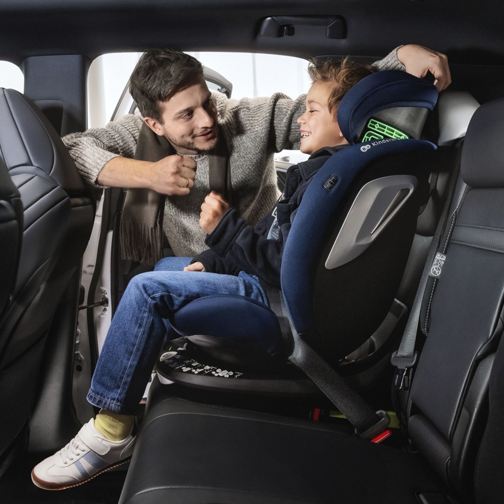 Kinderkraft Κάθισμα Αυτοκινήτου i-Grow Isofix i-Size 360° Grey (KCIGRO02GRYPL00)