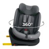 Kinderkraft Κάθισμα Αυτοκινήτου i-Grow Isofix i-Size 360° Grey (KCIGRO02GRYPL00)