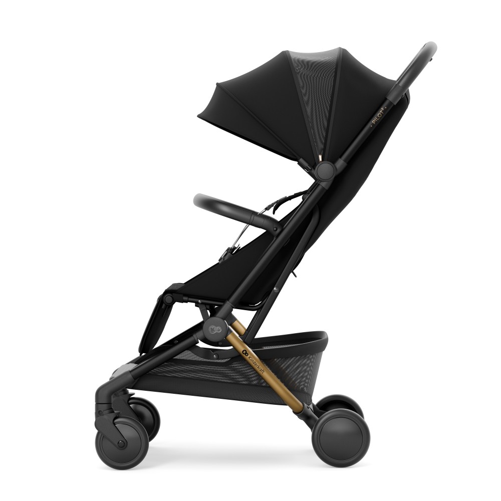 Kinderkraft  Pilot 2 Καρότσι ταξιδίου Cabin Size Black (KSPILO02BLK0000)