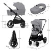 Kinderkraft Πολυκαρότσι Nea 5σε1 Light Grey (KSNEA002GRY2000-1)