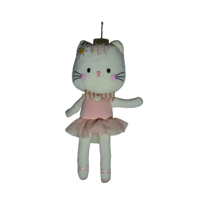 Χειροποίητη Αρωματική Λαμπάδα Λούτρινη Γατούλα Μπεζ (2026005)