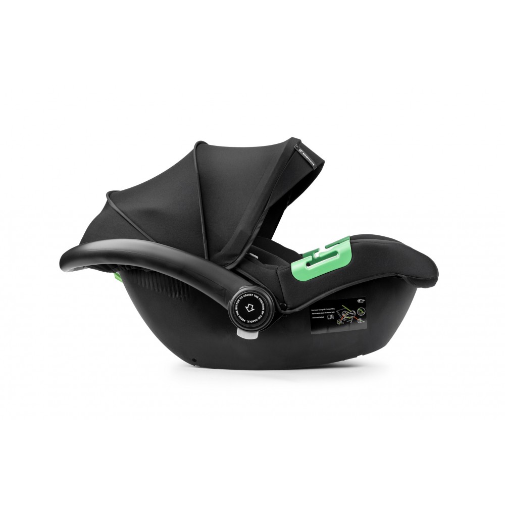 Kidnort Πολυκαρότσι Alskar 3σε1 Black με Δώρο Βάση Isofix (ZES000028)