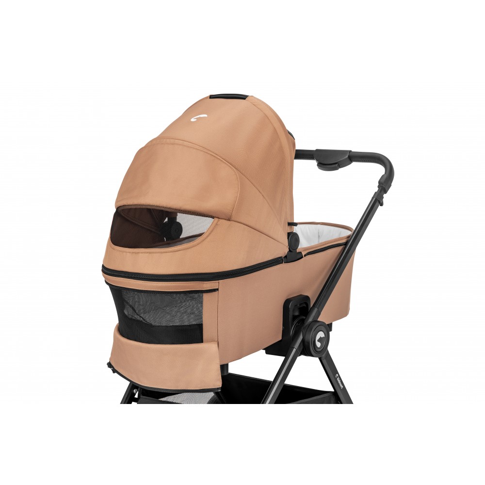 Kidnort Πολυκαρότσι Alskar 3σε1 Mokka με Δώρο τη Βάση Isofix  (ZES000030)