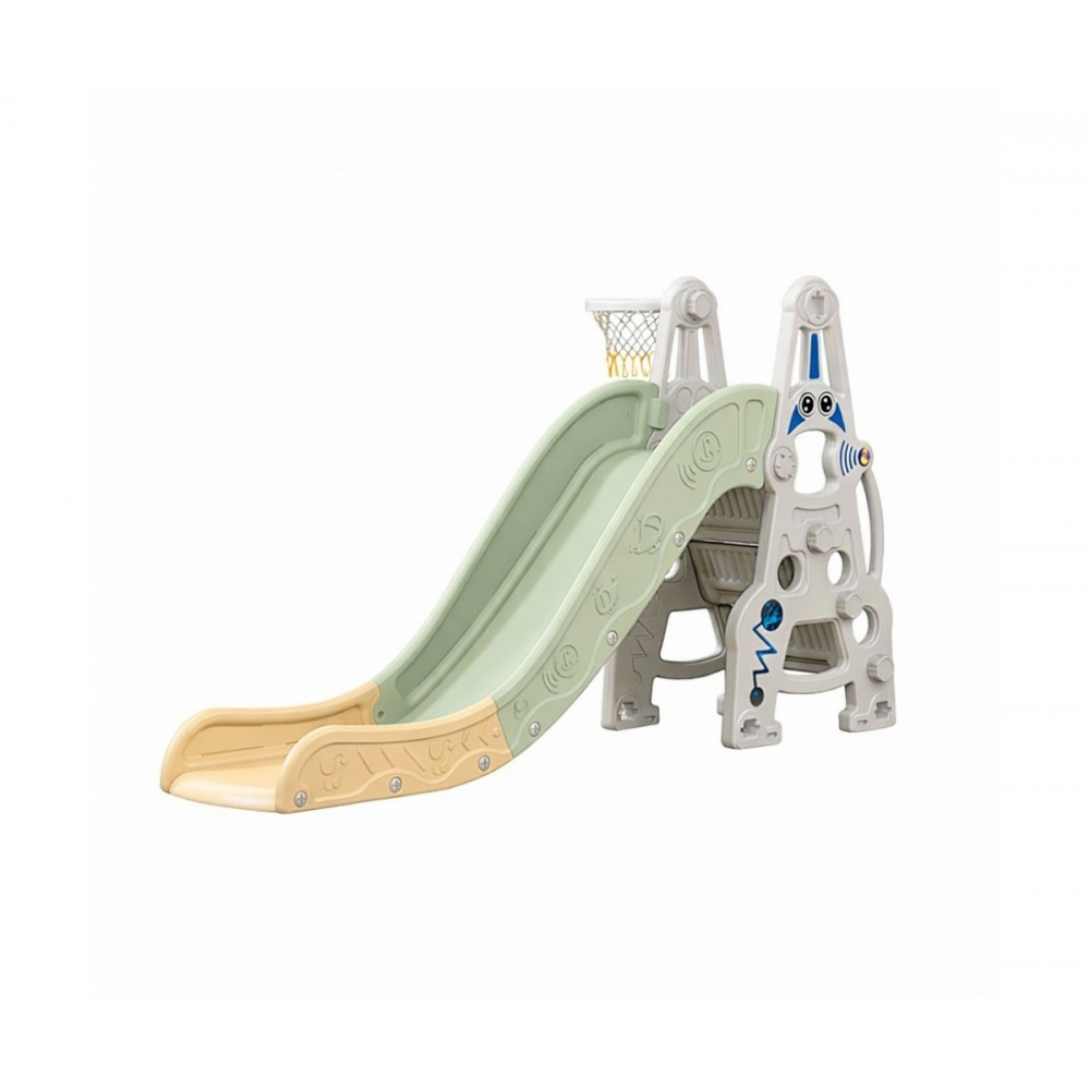 Moni Παιδική Τσουλήθρα και Μπασκέτα Slide Swing Spaceman (3801005602674) 