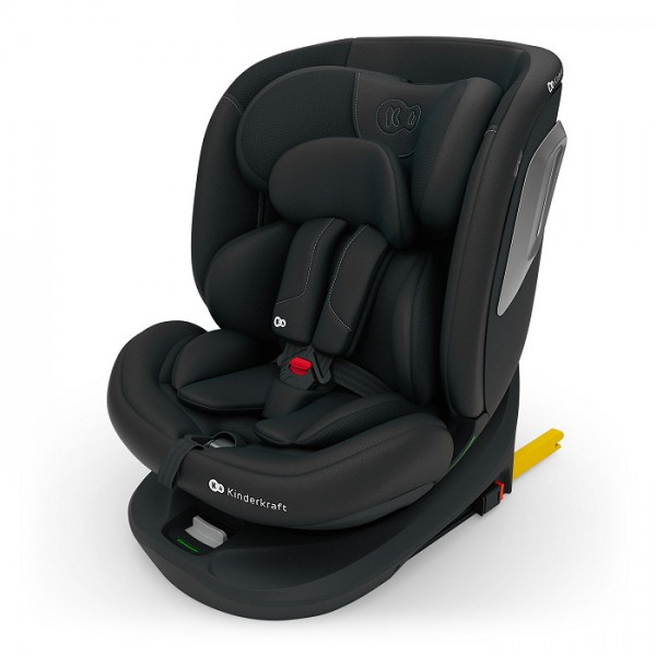 Kinderkraft Κάθισμα Αυτοκινήτου i-Grow Isofix i-Size 360° Black (KCIGRO02BLKPL00)
