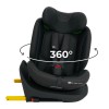 Kinderkraft Κάθισμα Αυτοκινήτου i-Grow Isofix i-Size 360° Black (KCIGRO02BLKPL00)